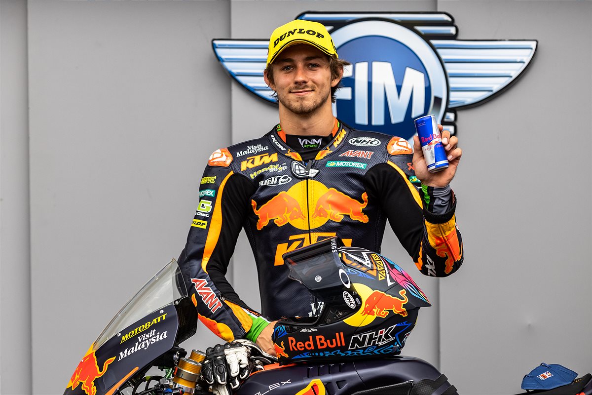 Remy Gardner Moto2 2021 Styria Qualification
