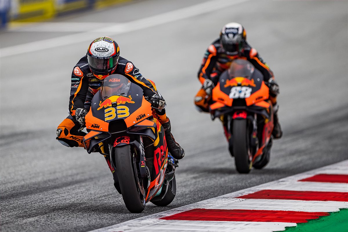Brad Binder KTM 2021 MotoGP Styria race