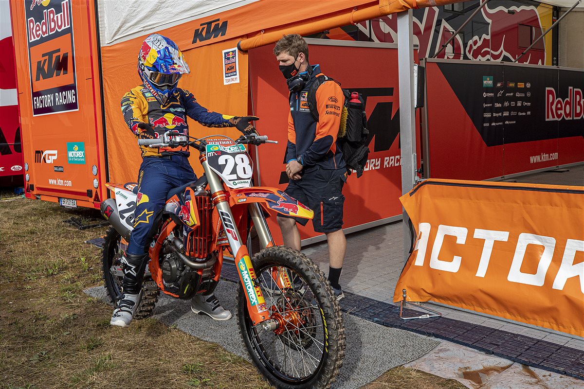 Tom Vialle KTM 250 SX-F 2021 Latvia
