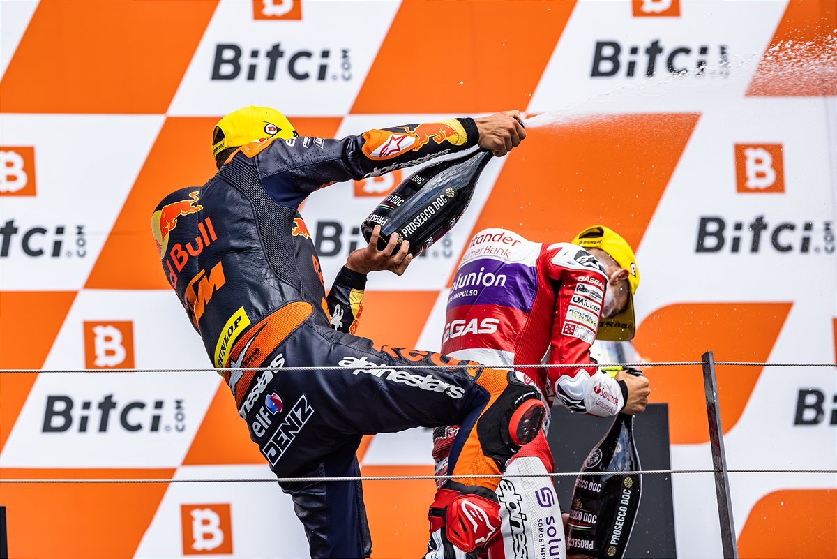 Deniz Oncu 2021 Moto3 Austria race
