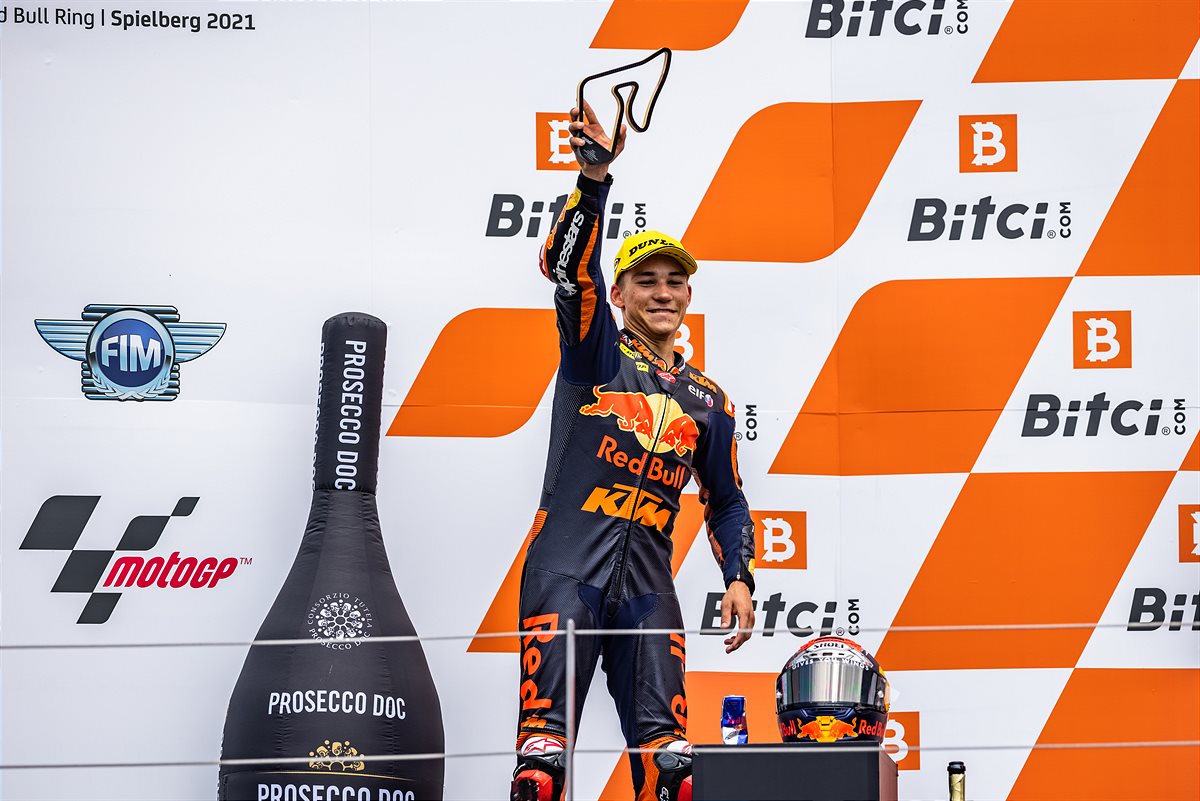 Deniz Oncu 2021 Moto3 Austria race