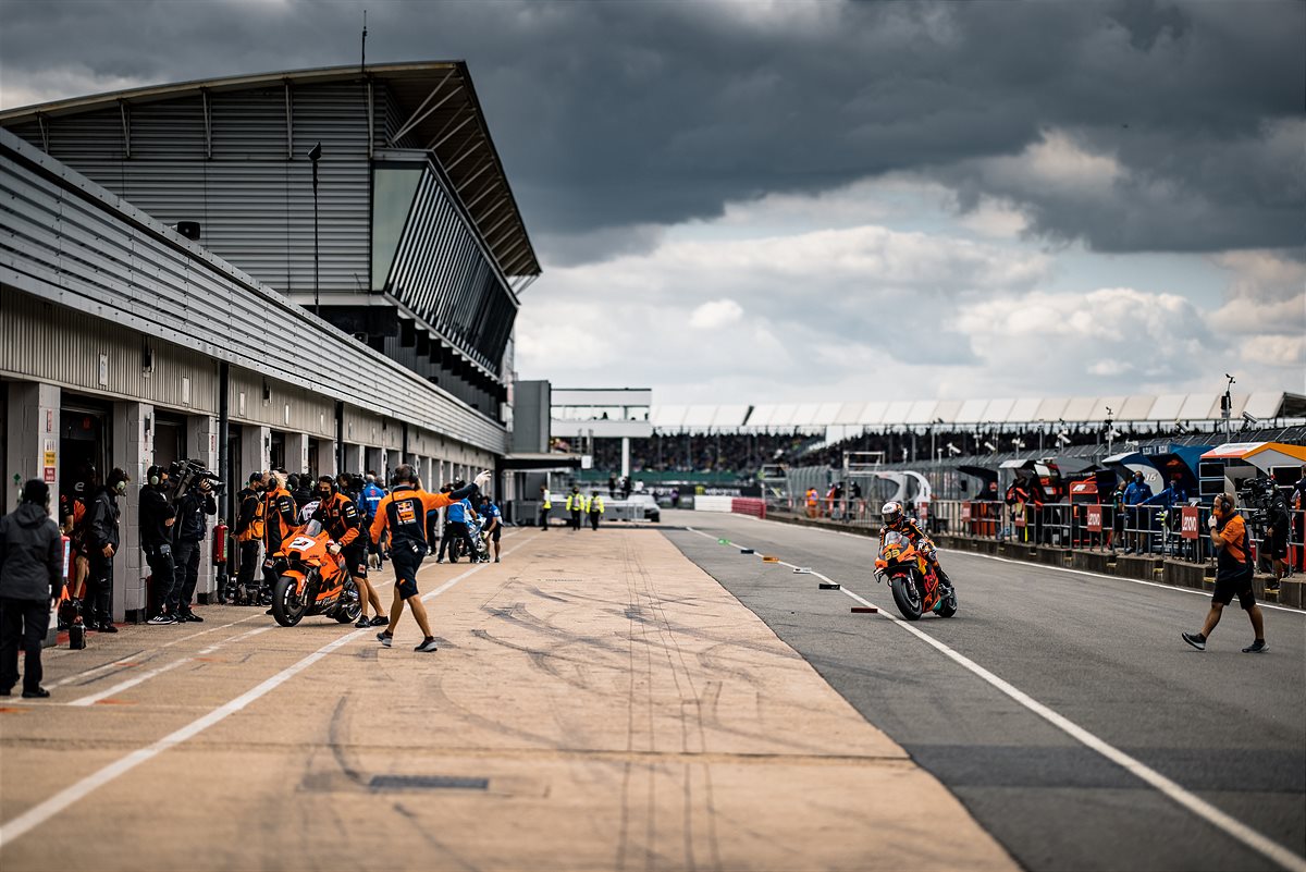 Brad Binder KTM 2021 MotoGP GBR Qualification