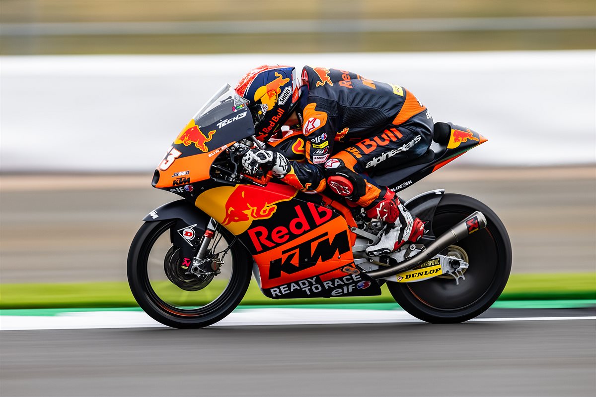 Deniz Oncu 2021 Moto3 GBR race