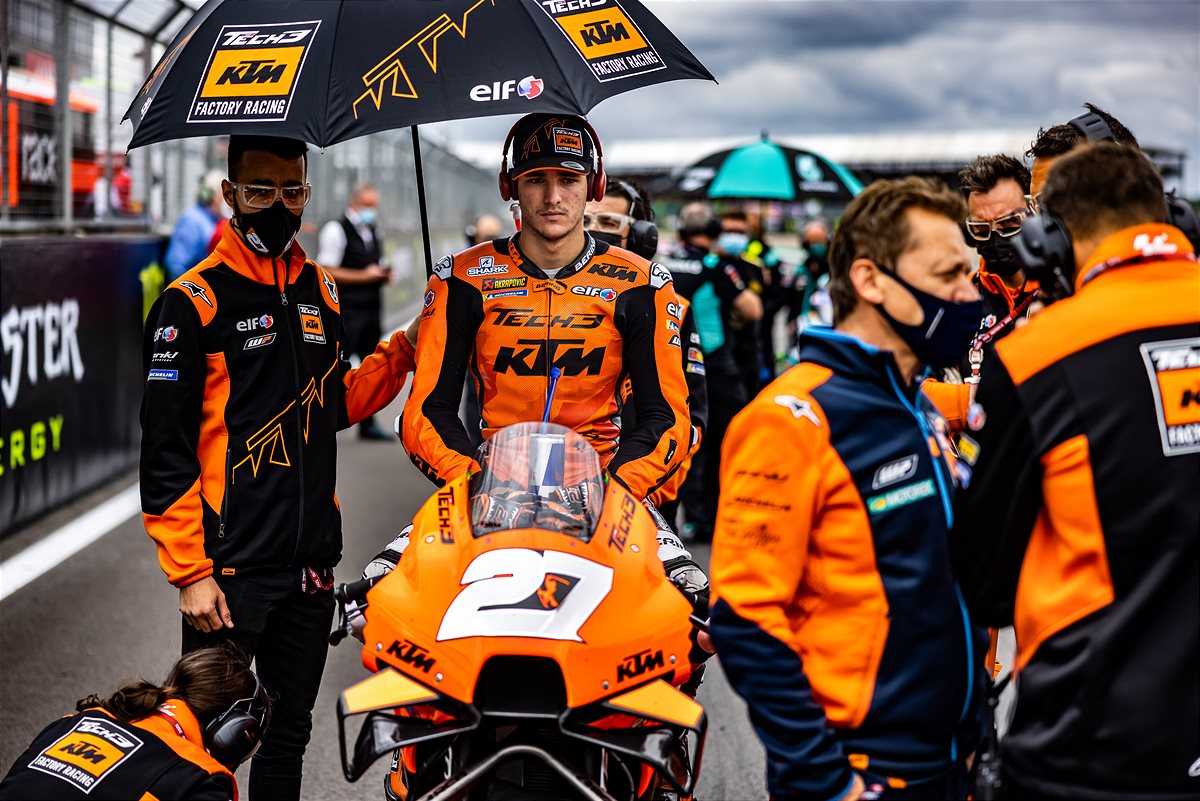 Iker Lecuona KTM 2021 MotoGP GBR race