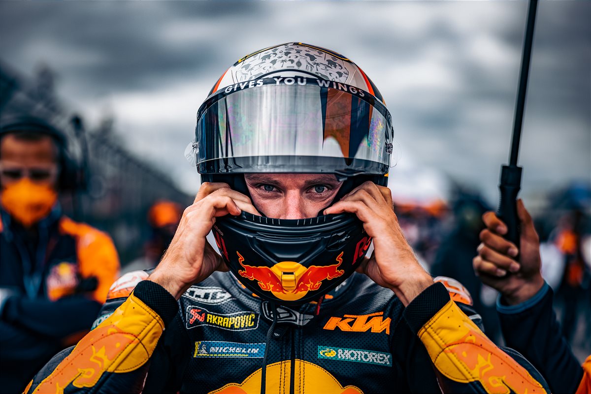 Brad Binder KTM 2021 MotoGP GBR race