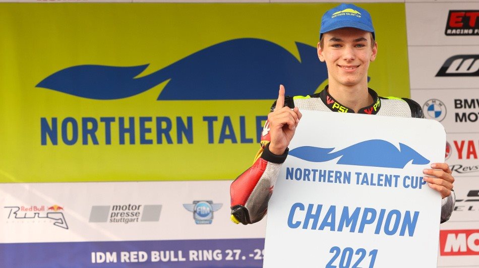 Jakub Gurecky Northern Talent Cup winner & 2021 Podium
