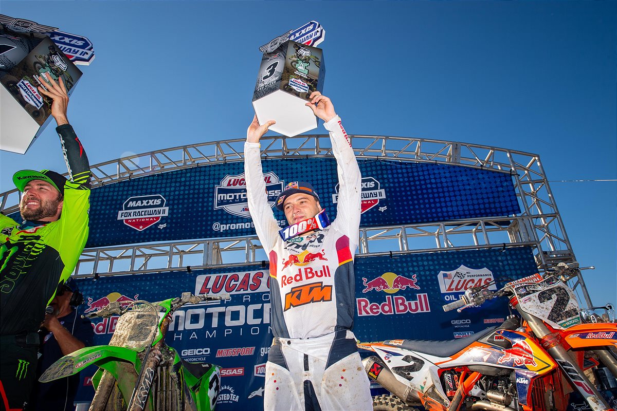COOPER WEBB - ROUND 11 PODIUM