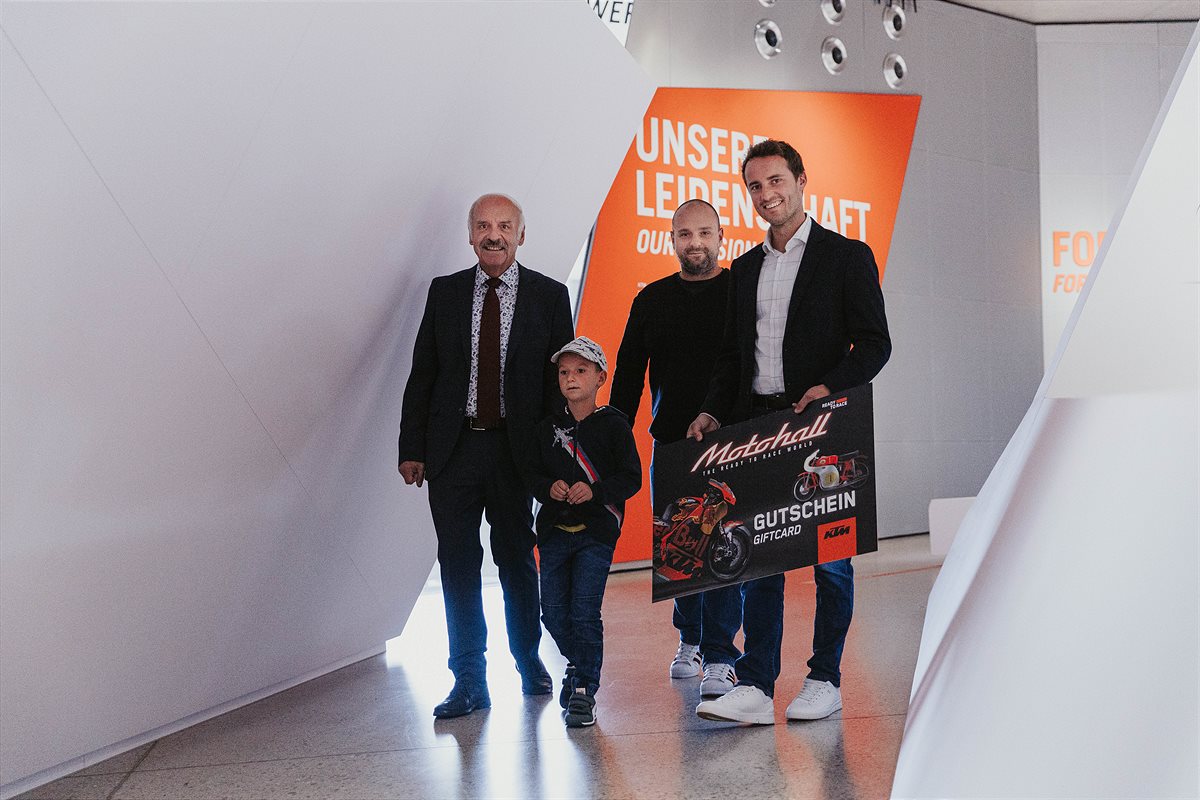 KTM Motohall feiert 100.000 Besucher