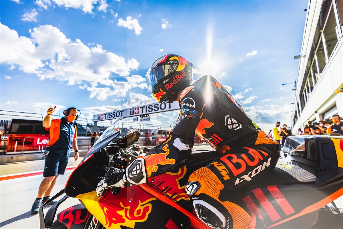 Brad Binder KTM 2021 MotoGP Aragon Qualification