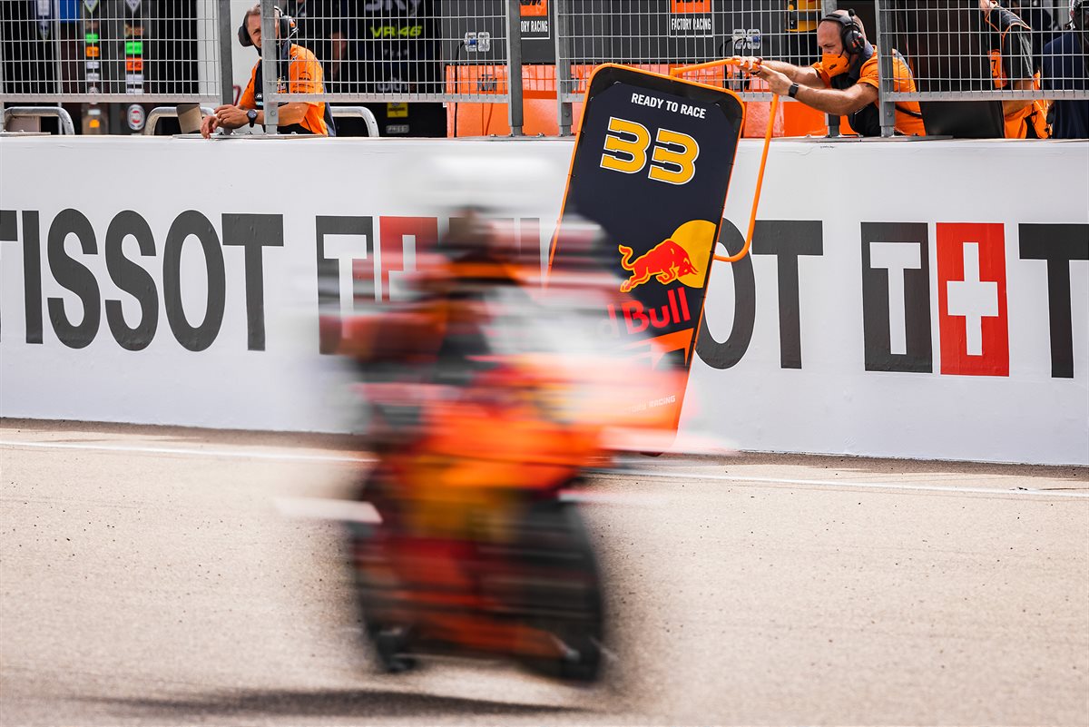 Brad Binder KTM 2021 MotoGP Aragon Qualification