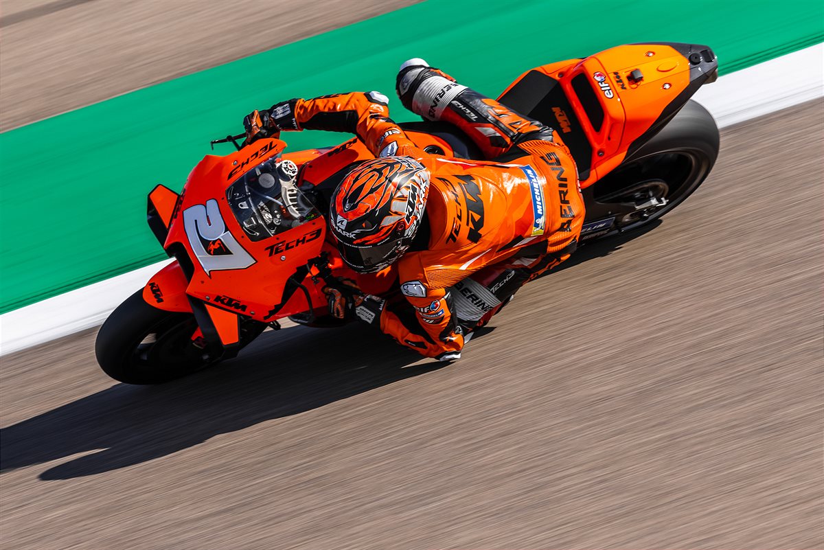 Iker Lecuona KTM 2021 MotoGP Aragon Qualification
