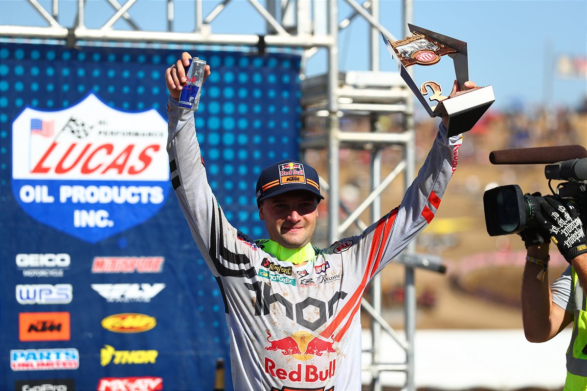 COOPER WEBB - ROUND 12 PODIUM