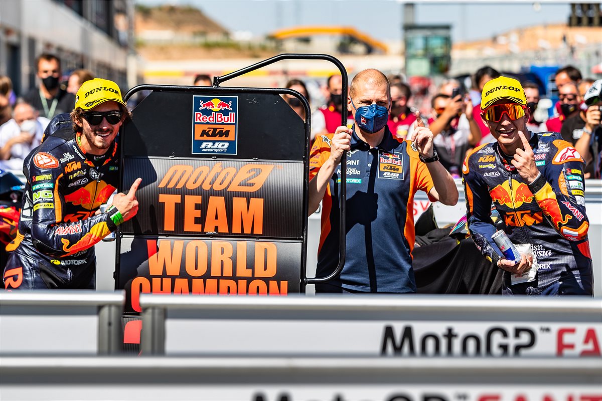 Red Bull KTM Ajo Teams Champions