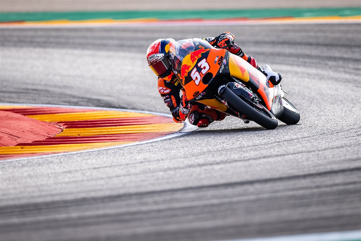 Deniz Oncu 2021 Moto3 Aragon race
