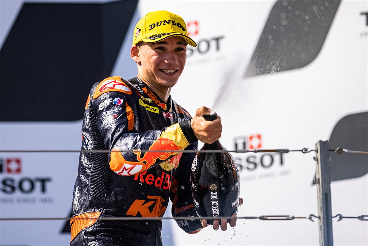 Deniz Oncu 2021 Moto3 Aragon race