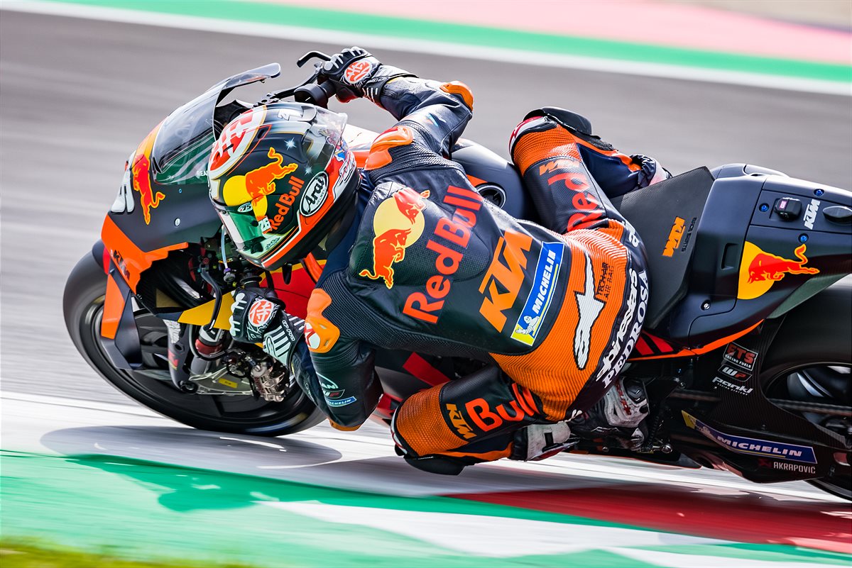 Dani Pedrosa KTM 2021 MotoGP Misano test