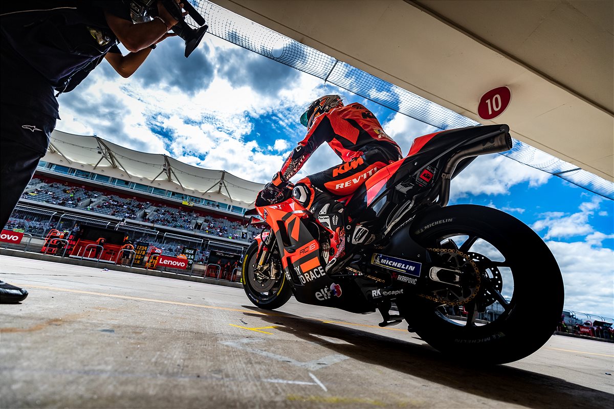 Danilo Petrucci KTM 2021 MotoGP COTA Qualification