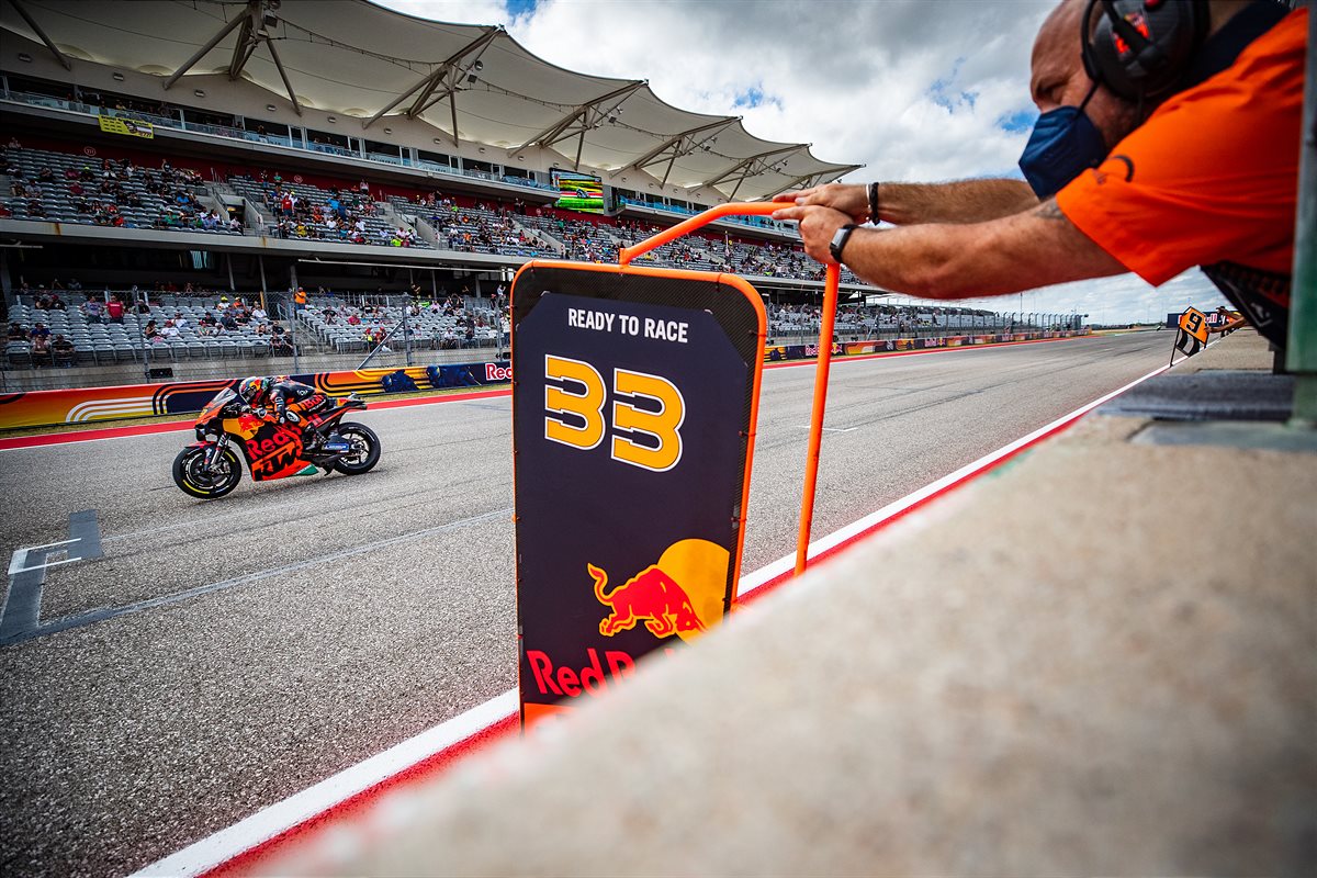Brad Binder KTM 2021 MotoGP COTA Qualification