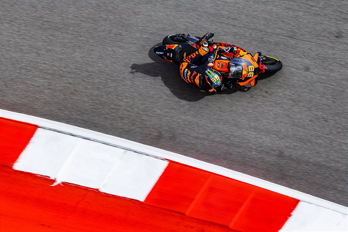Brad Binder KTM 2021 MotoGP COTA Qualification