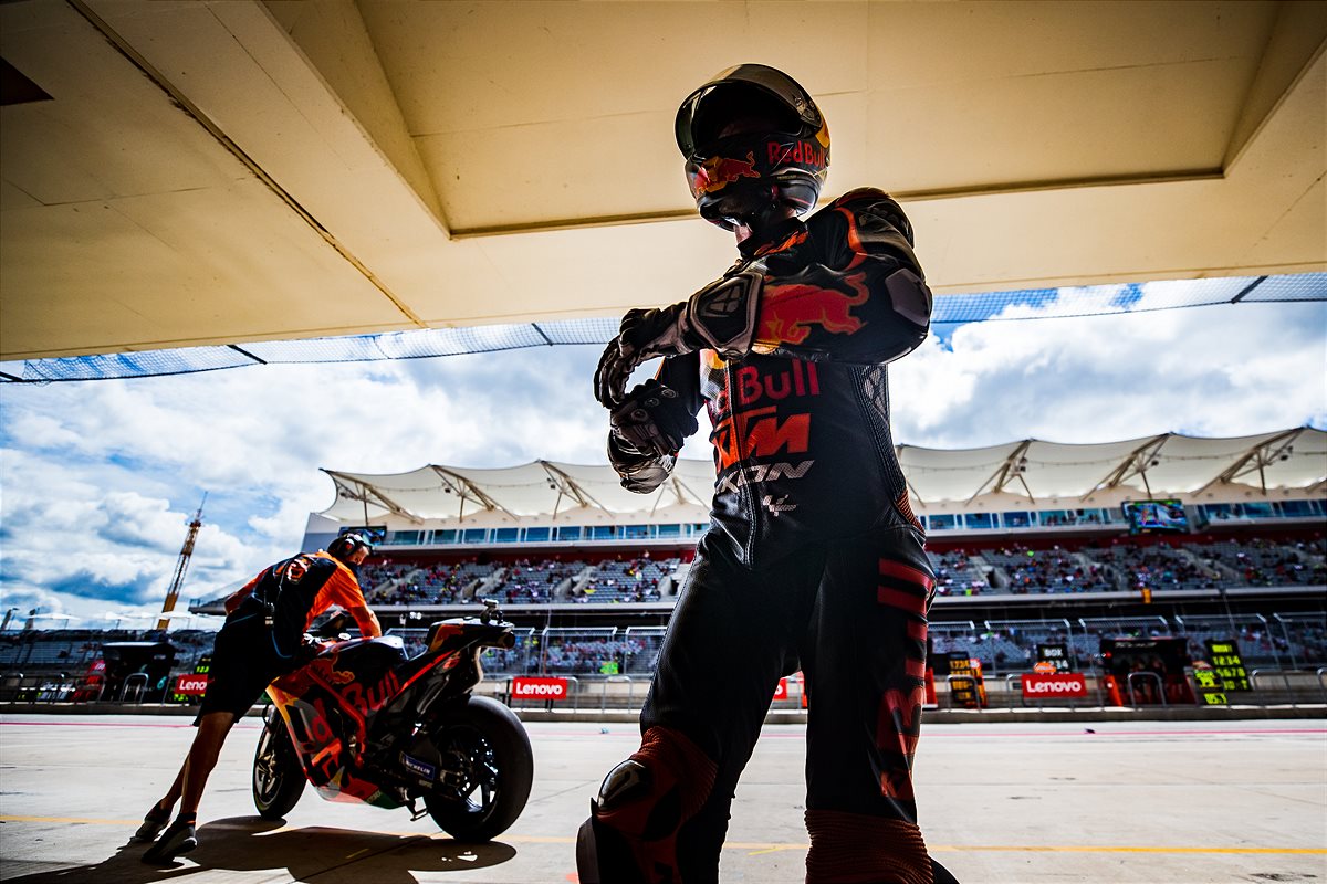 Brad Binder KTM 2021 MotoGP COTA Qualification
