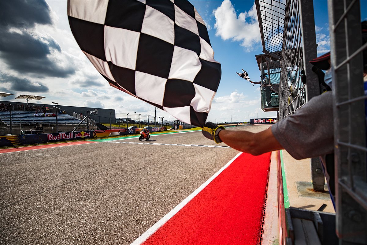 Raul Fernandez Moto2 2021 COTA race