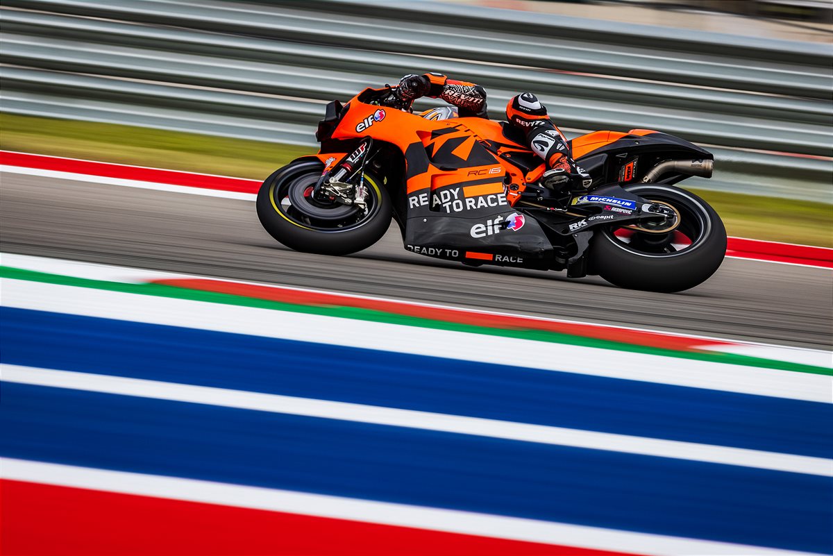 Danilo Petrucci KTM 2021 MotoGP COTA race