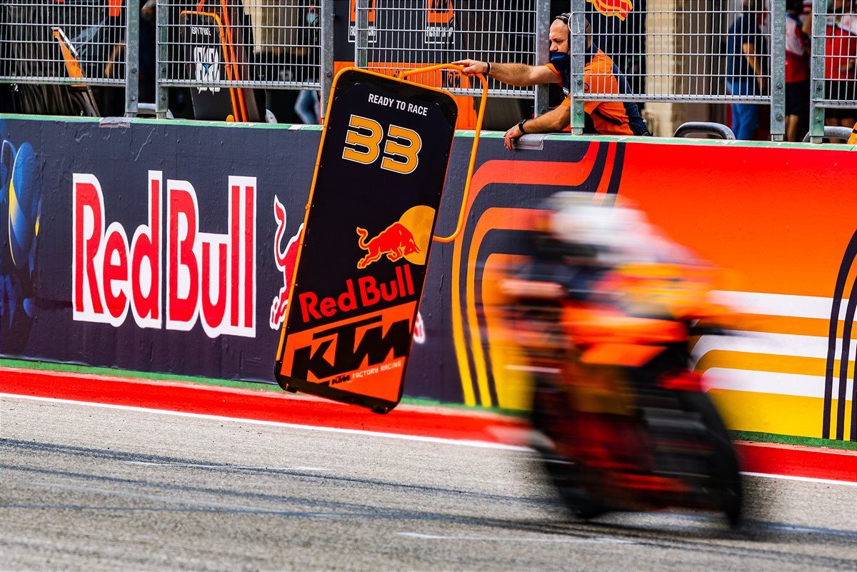 Brad Binder KTM 2021 MotoGP COTA race