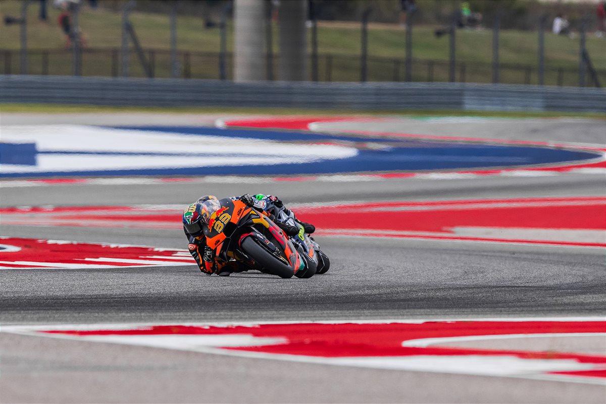 Brad Binder KTM 2021 MotoGP COTA race