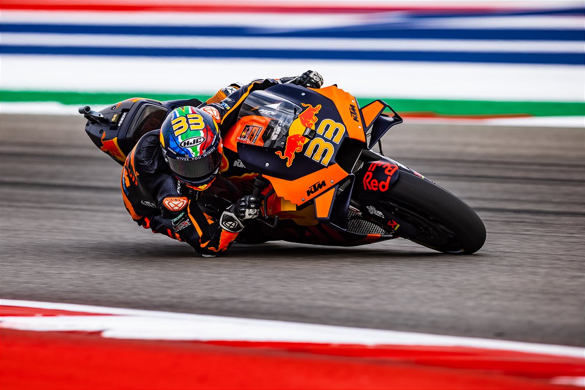 Brad Binder KTM 2021 MotoGP COTA race