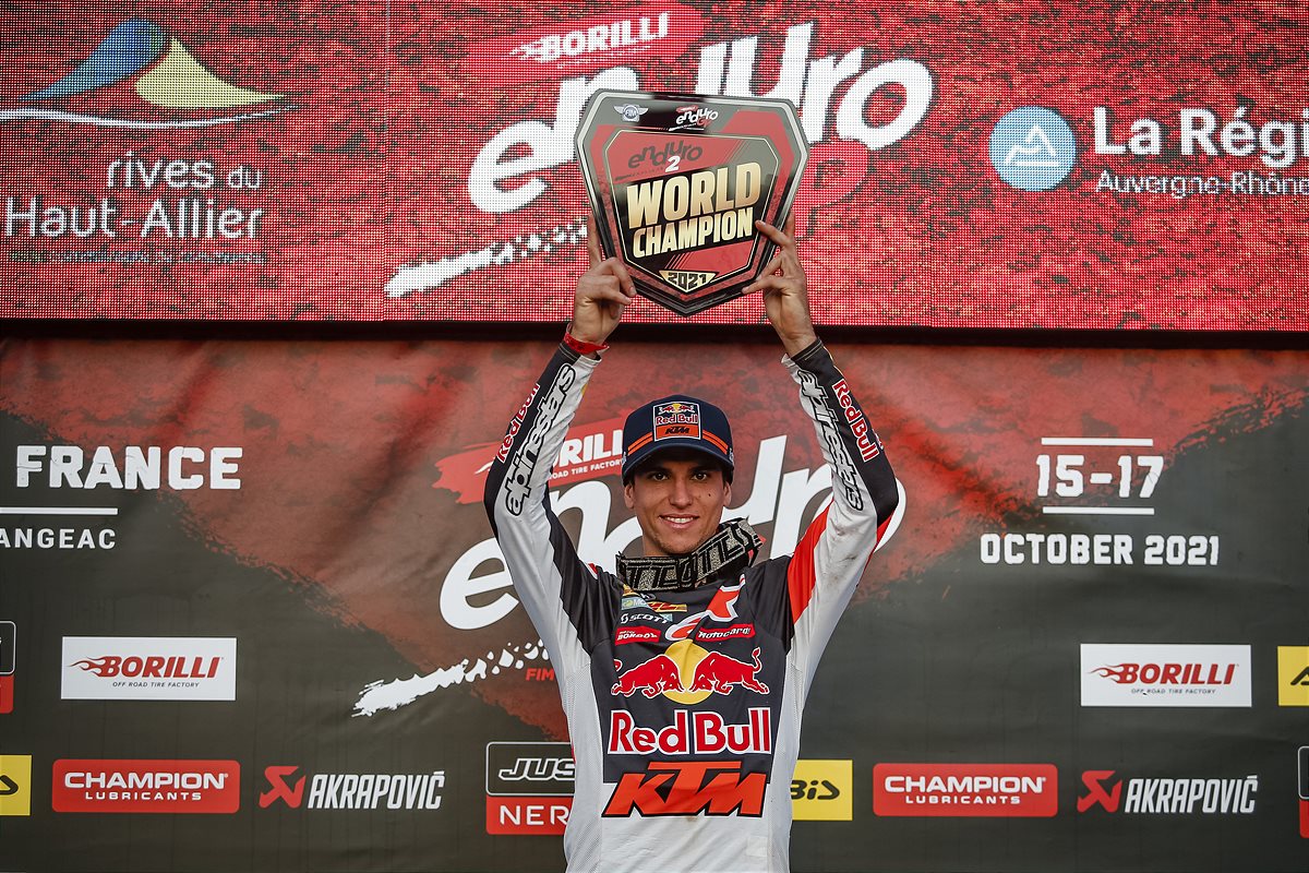 Josep Garcia FIM Enduro 2 World Champion