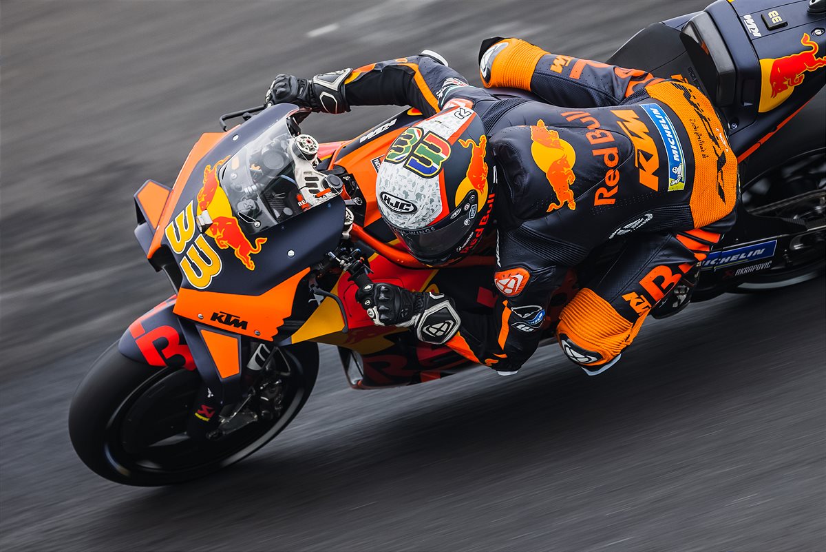 Brad Binder KTM 2021 MotoGP Misano 2 Qualification