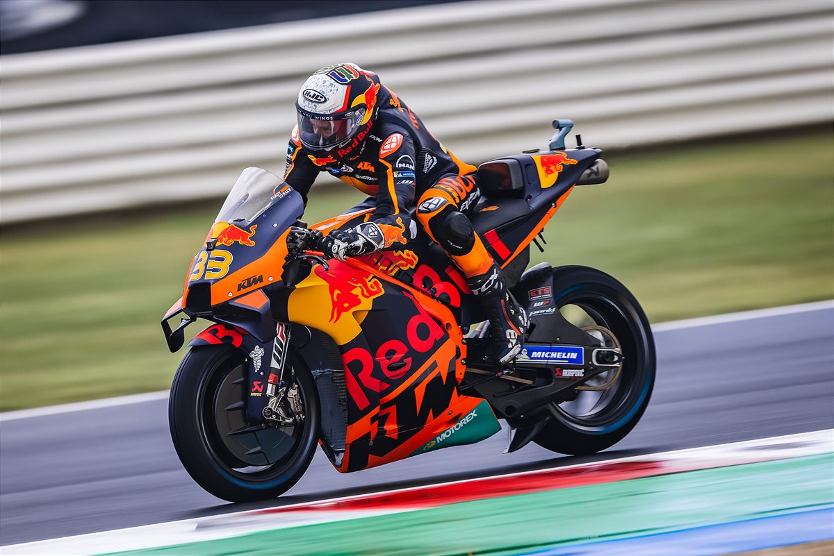 Brad Binder KTM 2021 MotoGP Misano 2 Qualification