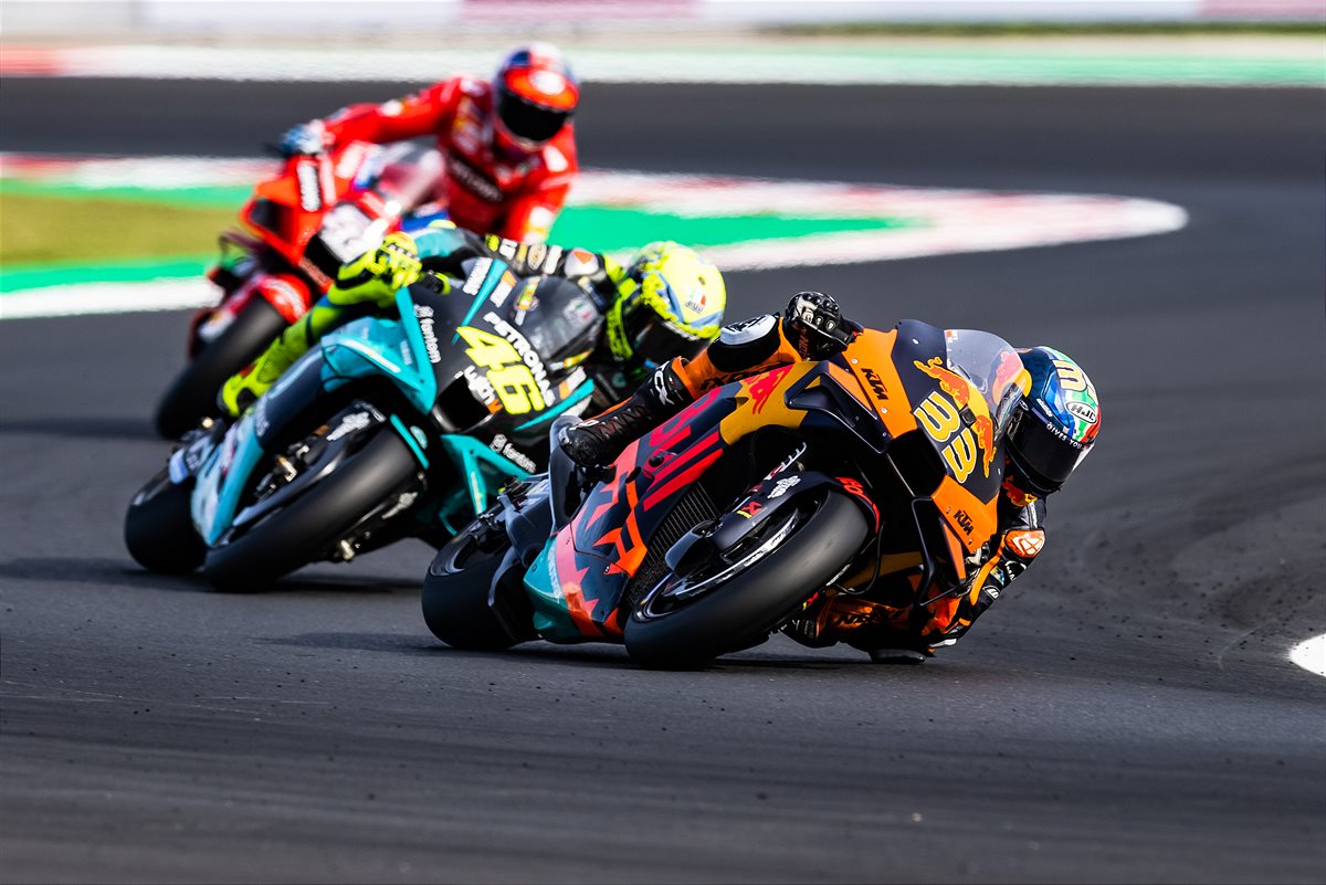 Brad Binder KTM 2021 MotoGP Misano 2 Race