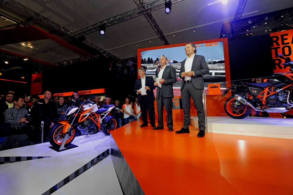 KTM Press Conference EICMA 2015
