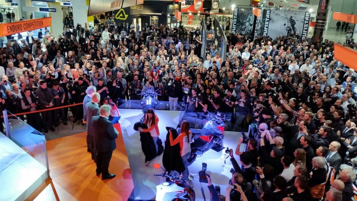 KTM Press Conference EICMA 2015