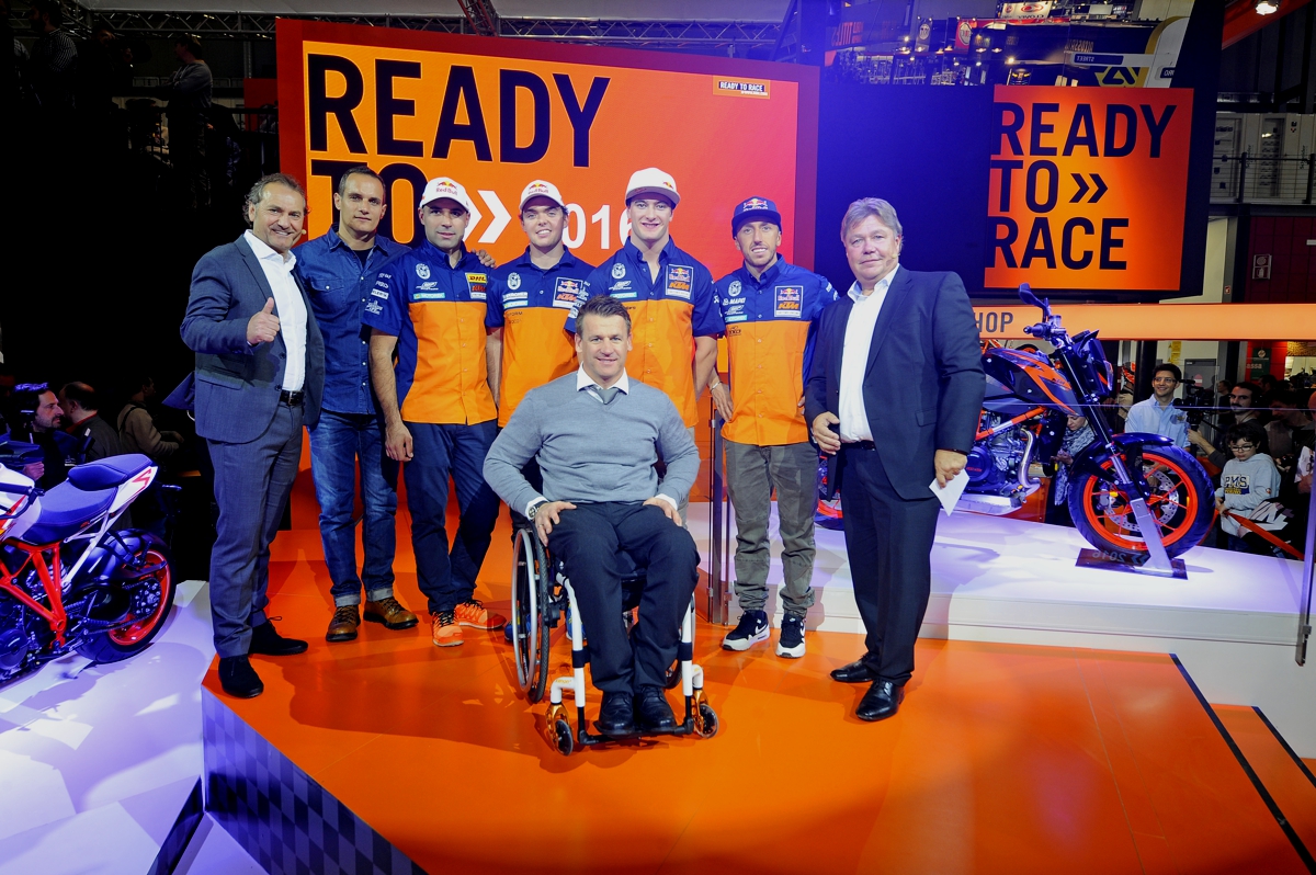KTM Press Conference EICMA 2015