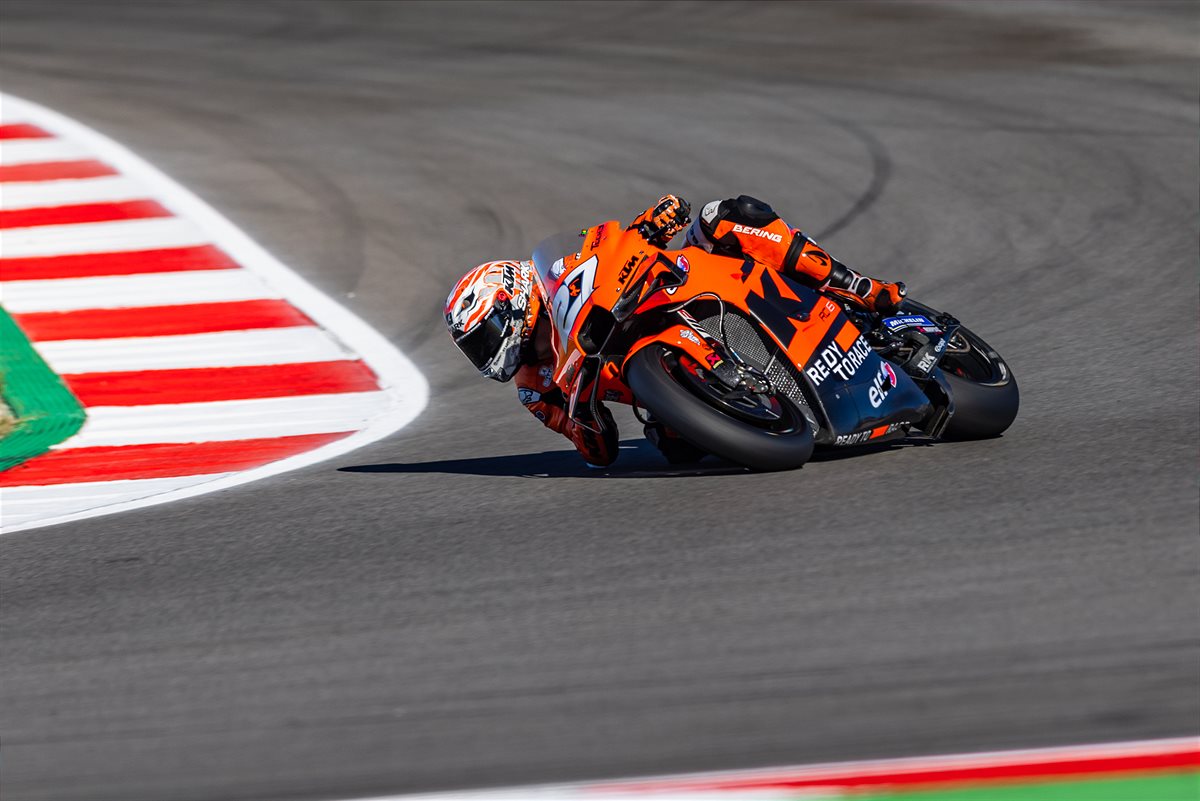 Iker Lecuona KTM 2021 MotoGP Algarve Qualification