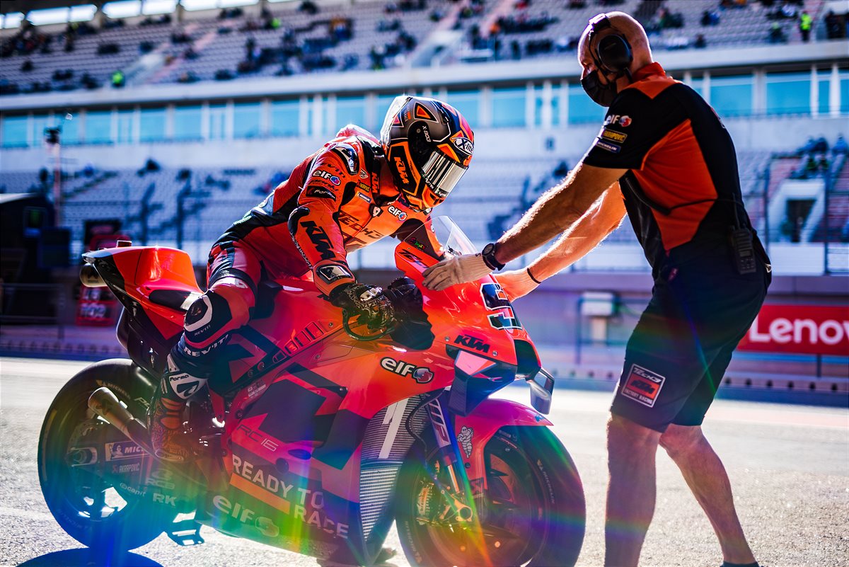 Danilo Petrucci KTM 2021 MotoGP Algarve Qualification