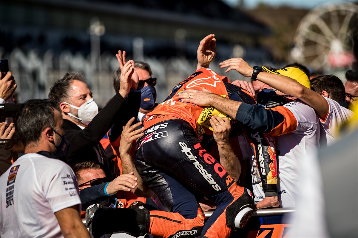 Pedro Acosta Moto3 2021 World Champion