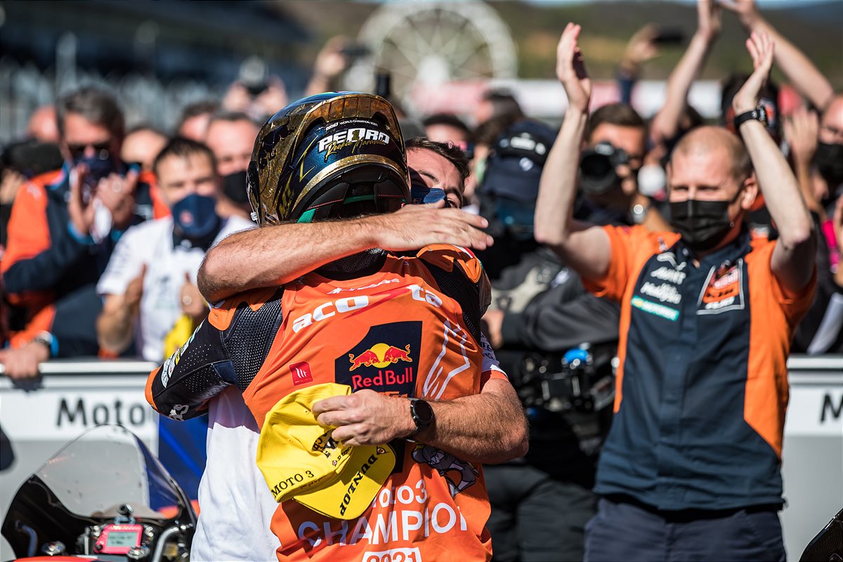 Pedro Acosta Moto3 2021 World Champion