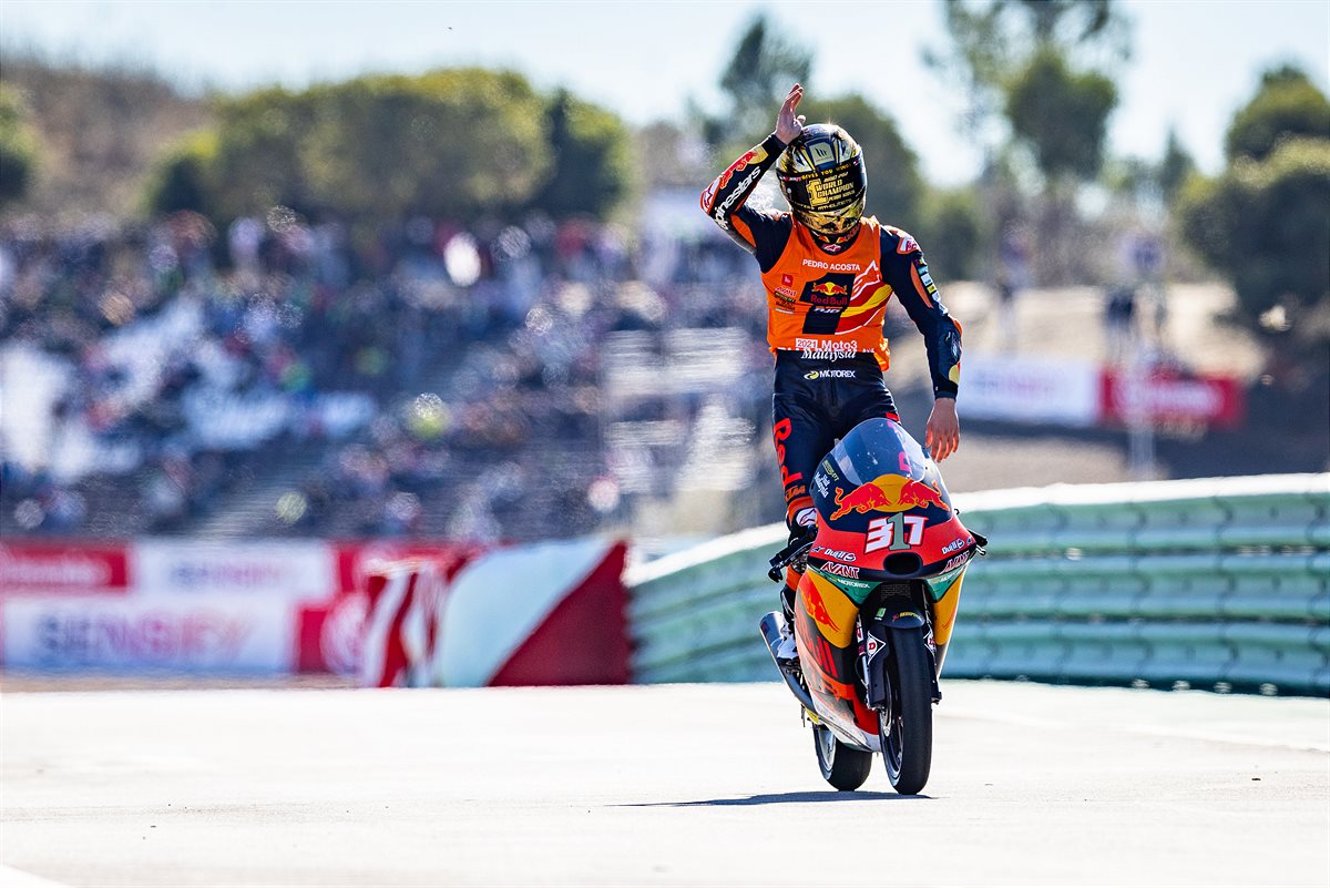 Pedro Acosta Moto3 2021 World Champion