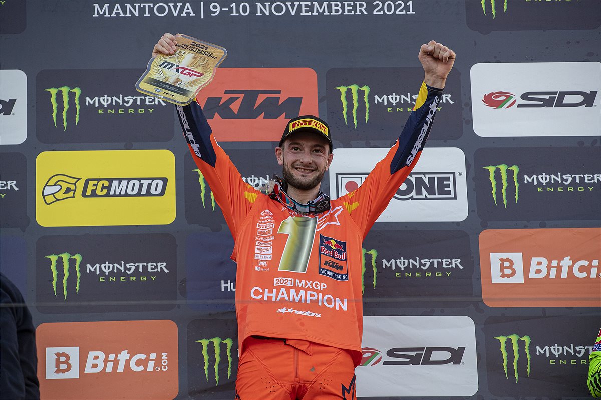 Jeffrey Herlings KTM 450 SX-F 2021 MXGP World Champion