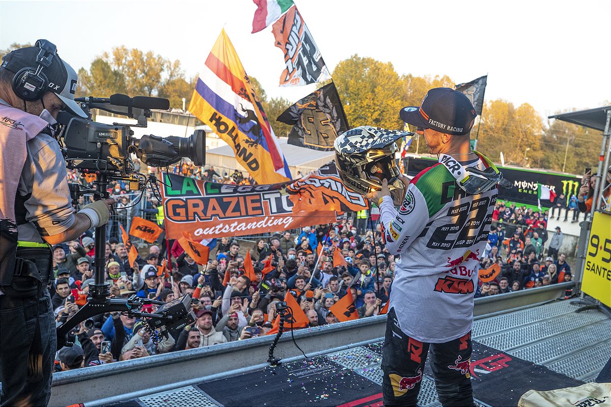 Tony Cairoli KTM 450 SX-F 2021 Citta di Mantova