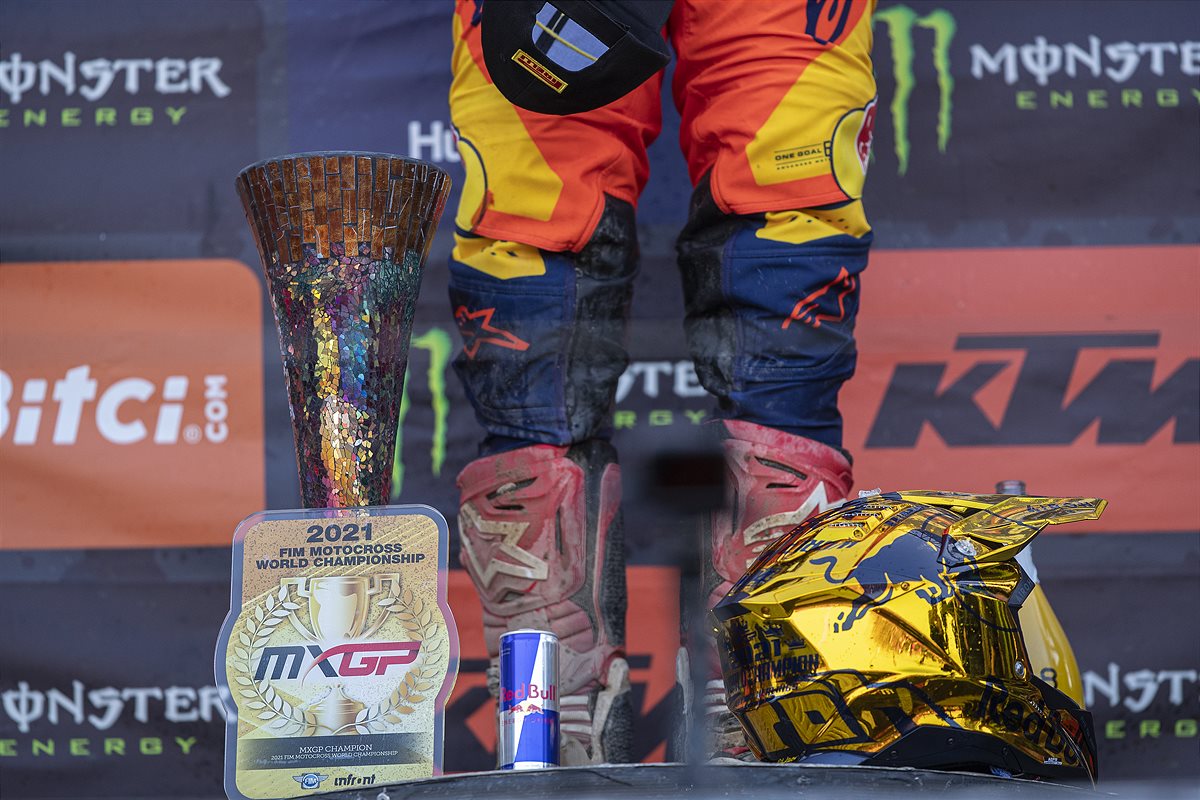 Jeffrey Herlings KTM 450 SX-F 2021 MXGP World Champion