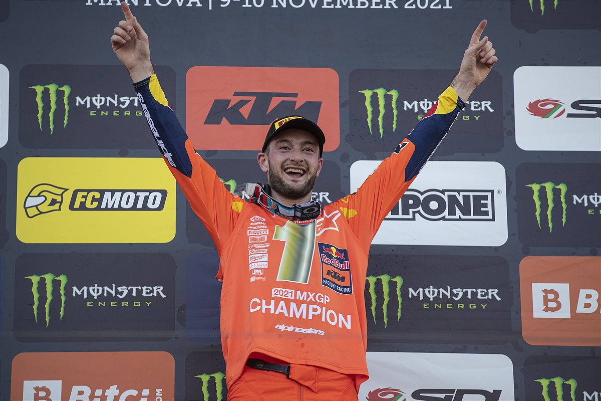 Jeffrey Herlings KTM 450 SX-F 2021 MXGP World Champion