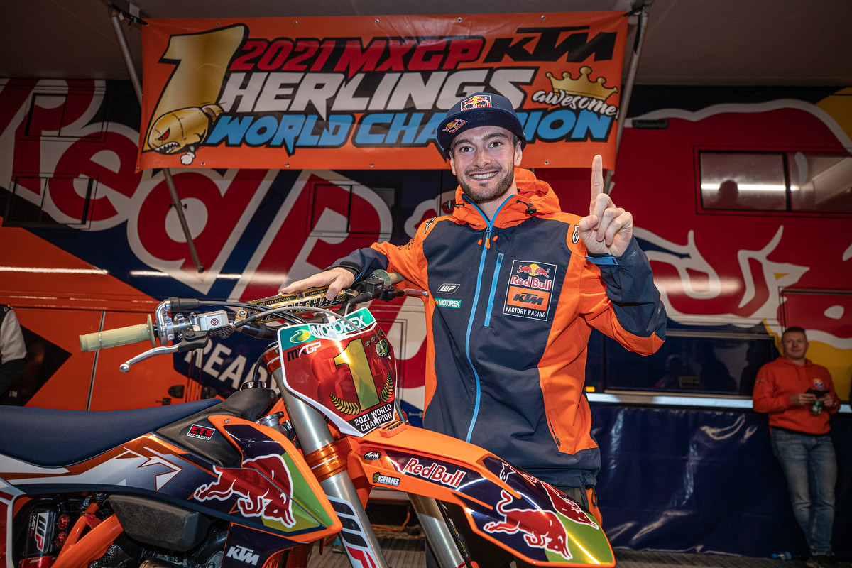 MXGP World Champion Herlings