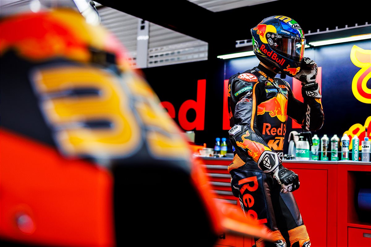 Brad Binder KTM 2021 MotoGP Valencia Qualification