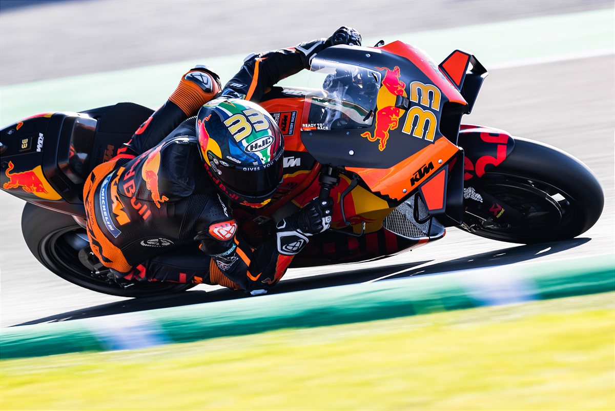 Brad Binder KTM 2021 MotoGP Valencia Qualification