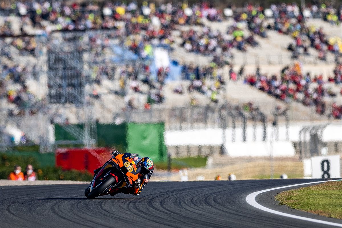 Brad Binder KTM 2021 MotoGP Valencia Qualification