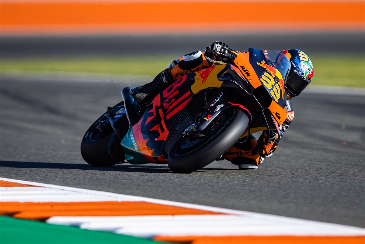 Brad Binder KTM 2021 MotoGP Valencia Qualification